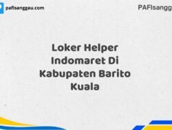 Loker Helper Indomaret Di Kabupaten Barito Kuala Tahun 2025 (Lamar Sekarang)