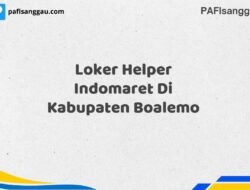 Loker Helper Indomaret Di Kabupaten Boalemo Tahun 2025 (Lamar Sekarang Sebelum Ketinggalan)