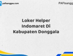 Loker Helper Indomaret Di Kabupaten Donggala Tahun 2025 (Lamar Sekarang dan Jangan Tunda)