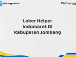 Loker Helper Indomaret Di Kabupaten Jombang Tahun 2025 (Segera Daftar Sebelum Terlambat)