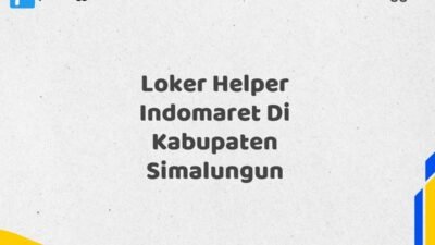 Loker Helper Indomaret Di Kabupaten Simalungun