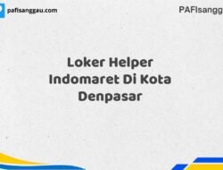 Loker Helper Indomaret Di Kota Denpasar Tahun 2025 (Resmi)