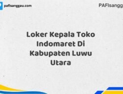 Loker Kepala Toko Indomaret Di Kabupaten Luwu Utara Tahun 2025 (Pendaftaran Telah Dibuka)