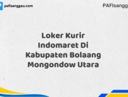 Loker Kurir Indomaret Di Kabupaten Bolaang Mongondow Utara