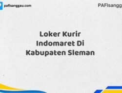 Loker Kurir Indomaret Di Kabupaten Sleman