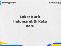 Loker Kurir Indomaret Di Kota Batu Tahun 2025 (Ambil Kesempatan Ini, Daftar Sekarang)