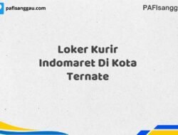 Loker Kurir Indomaret Di Kota Ternate