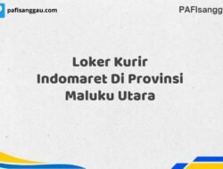 Loker Kurir Indomaret Di Provinsi Maluku Utara