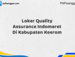 Loker Quality Assurance Indomaret Di Kabupaten Keerom Tahun 2025 (Jangan Sampai Kehabisan)
