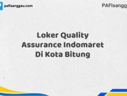 Loker Quality Assurance Indomaret Di Kota Bitung Tahun 2025 (Pendaftaran Telah Dibuka)