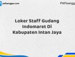 Loker Staff Gudang Indomaret Di Kabupaten Intan Jaya Maret Tahun 2025 (Apply Now)