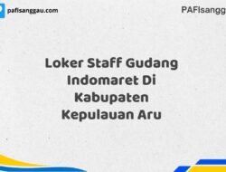 Loker Staff Gudang Indomaret Di Kabupaten Kepulauan Aru Maret Tahun 2025