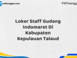 Loker Staff Gudang Indomaret Di Kabupaten Kepulauan Talaud Tahun 2025 (Tunggu Apa Lagi? Daftar Sebelum Terlambat)
