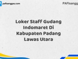 Loker Staff Gudang Indomaret Di Kabupaten Padang Lawas Utara Tahun 2025 (Jangan Sampai Kehabisan)
