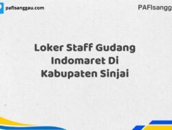 Loker Staff Gudang Indomaret Di Kabupaten Sinjai Tahun 2025 (Tunggu Apa Lagi? Daftar Sebelum Terlambat)