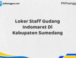 Loker Staff Gudang Indomaret Di Kabupaten Sumedang Tahun 2025 (Bergabunglah Sekarang, Jangan Lewatkan!)
