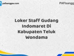 Loker Staff Gudang Indomaret Di Kabupaten Teluk Wondama Maret Tahun 2025