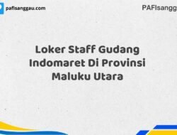 Loker Staff Gudang Indomaret Di Provinsi Maluku Utara Tahun 2025