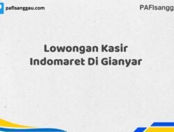 Lowongan Kasir Indomaret Di Gianyar Tahun 2025 (Jangan Terlambat, Daftar Sekarang!)