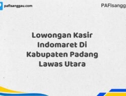 Lowongan Kasir Indomaret Di Kabupaten Padang Lawas Utara Tahun 2025 (Ayo Daftar Sekarang)
