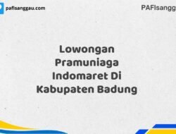Lowongan Pramuniaga Indomaret Di Kabupaten Badung Tahun 2025 (Tahun Baru, Kesempatan Baru! Daftar Sekarang)