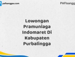 Lowongan Pramuniaga Indomaret Di Kabupaten Purbalingga Tahun 2025 (Segera Lamar Sebelum Terlambat)