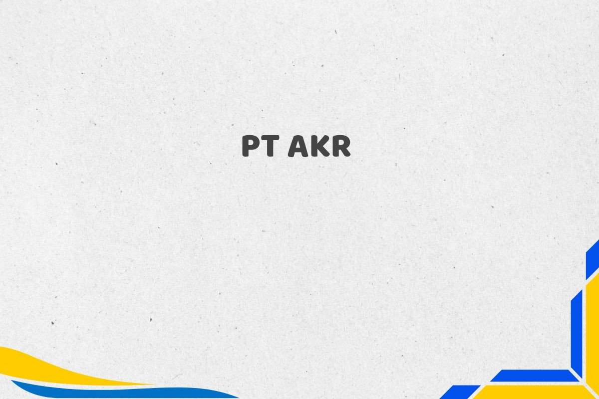 PT AKR