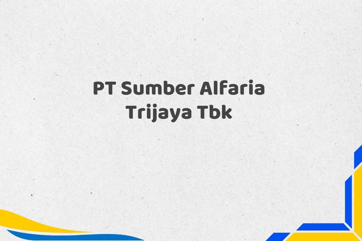 PT Sumber Alfaria Trijaya Tbk