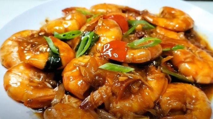 Resep Udang Saus Tiram