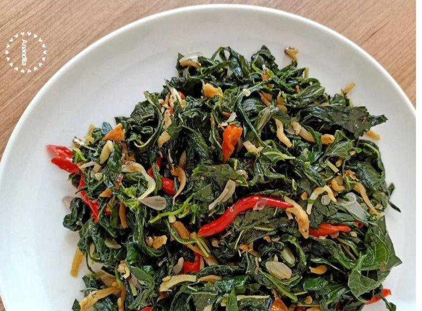 resep daun singkong masakan padang