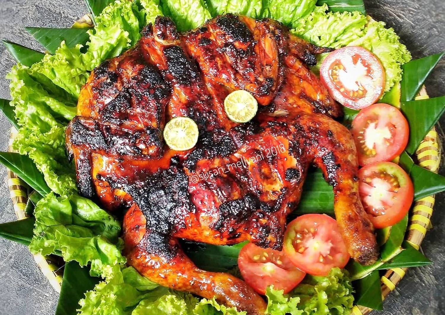 Resep Ayam Bakar Madu Pedas Gurih Manis Bikin Nagih!