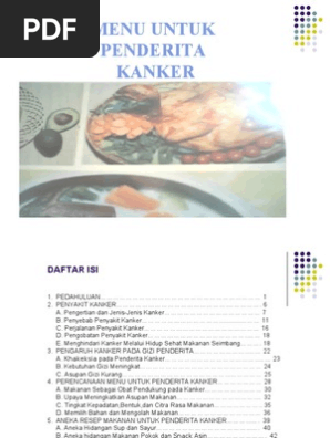 resep masakan buat penderita kanker payudara