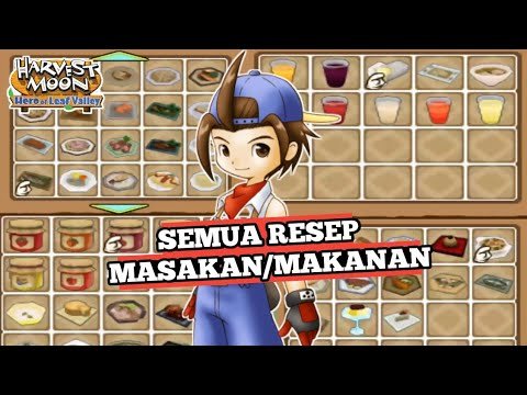 resep masakan harvest moon hero of leaf valley
